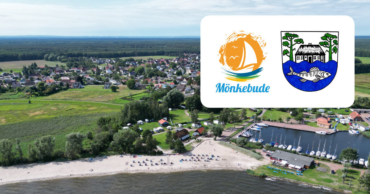 Sportboothafen der I.G. Bungalowsiedlung Mönkebude e. V. in Mönkebude